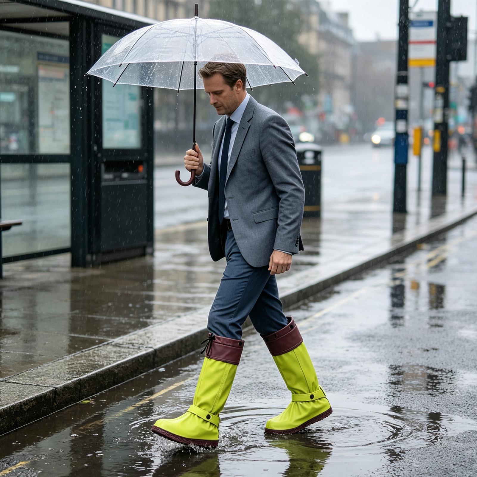 Cycling Commute Shoes - Capas de chuva para sapatos com