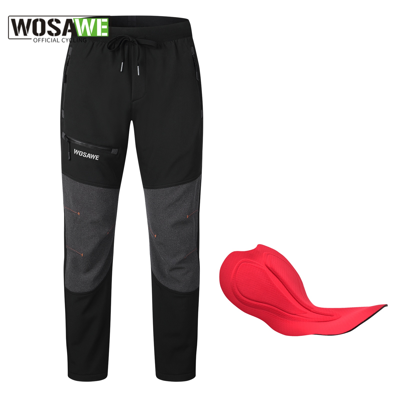 Cycling Commute Pants - Calças de ciclismo acolchoadas para homem