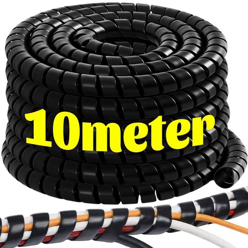 Cable Lock Flexible - Protetor de Cabo Espiral Flexível, Organizador