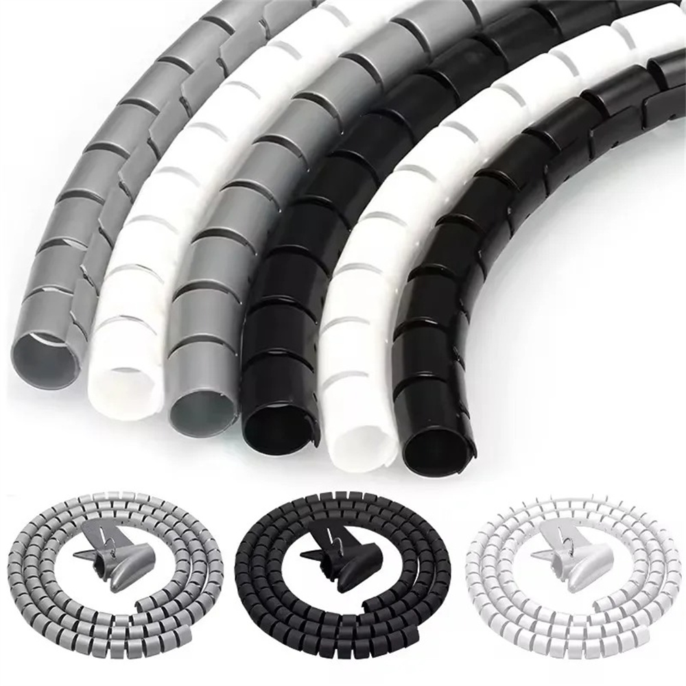 Cable Lock Flexible - Organizador de Cabos Espiral Flexível de