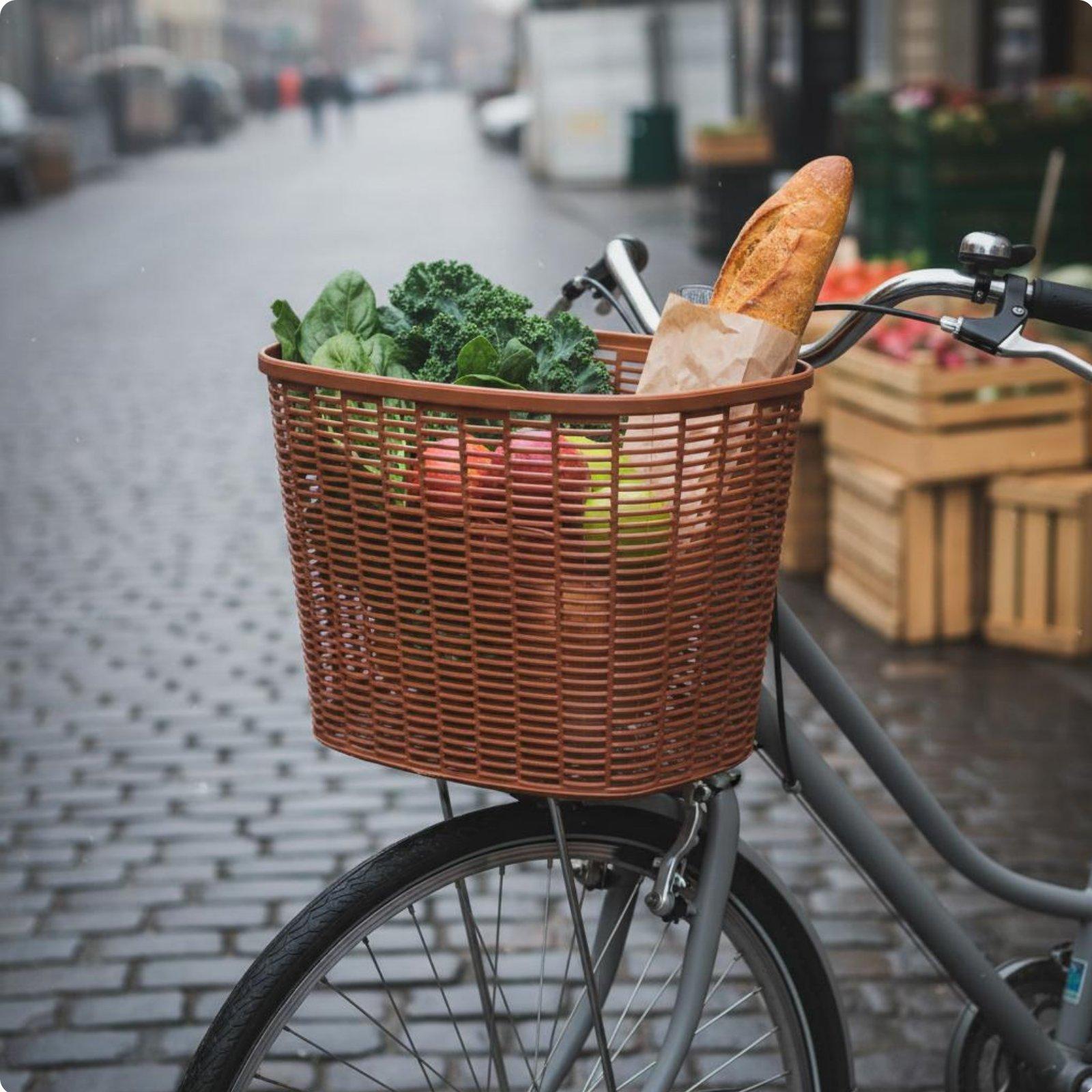 Cesto de Bicicleta Espaçoso co - Cycling Commute Essentials avaliação e preço