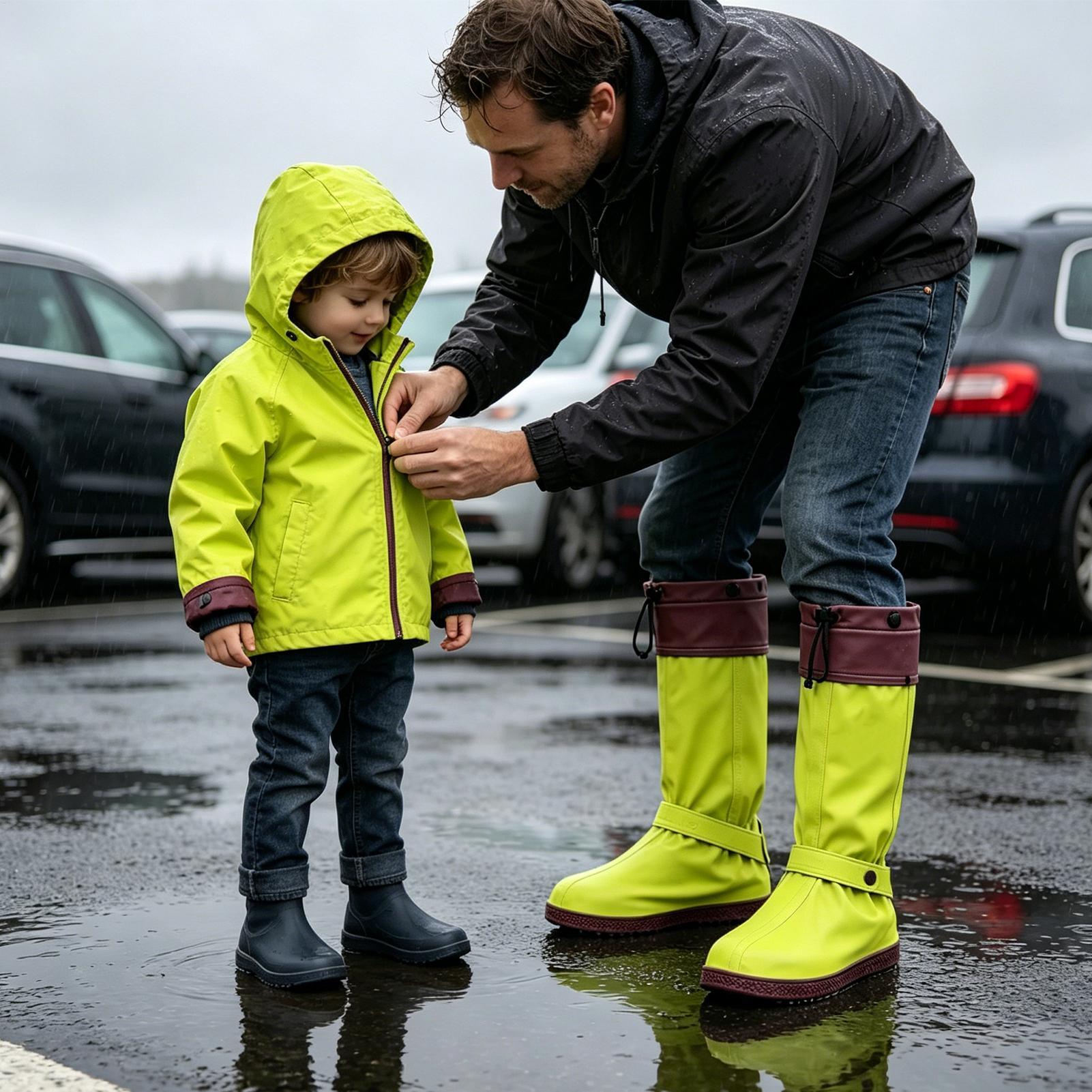 Capas de chuva para sapatos, r - Cycling Commute In Rain avaliação e preço