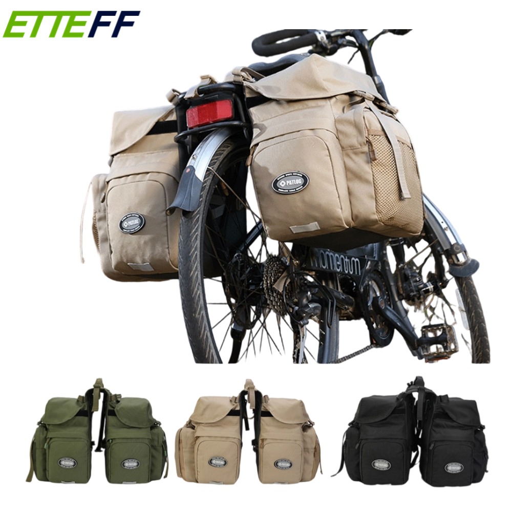 1 pçs 30l cestos de bicicleta  - Panniers Waterproof Rear avaliação e preço