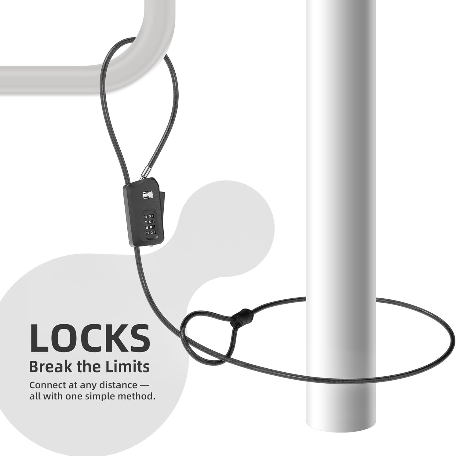 Cadeado de Cabo Python para Bi - Cable Lock Flexible avaliação e preço