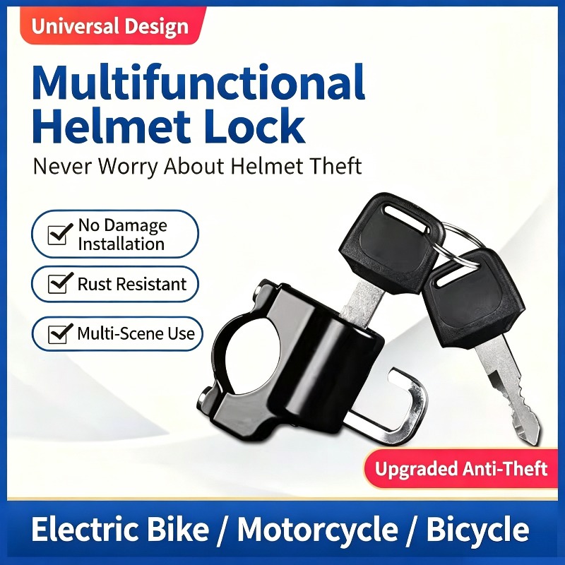 Trava Universal para Capacete  - Commuter Bike Lock avaliação e preço