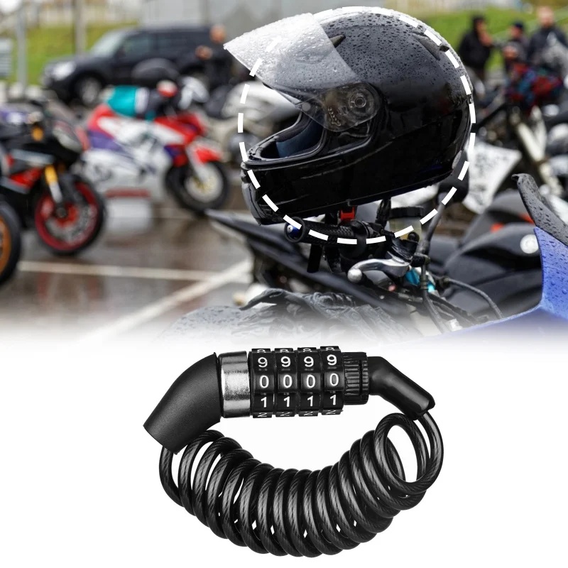 Cadeado Antifurto para Motocic - Chain Lock Combination avaliação e preço