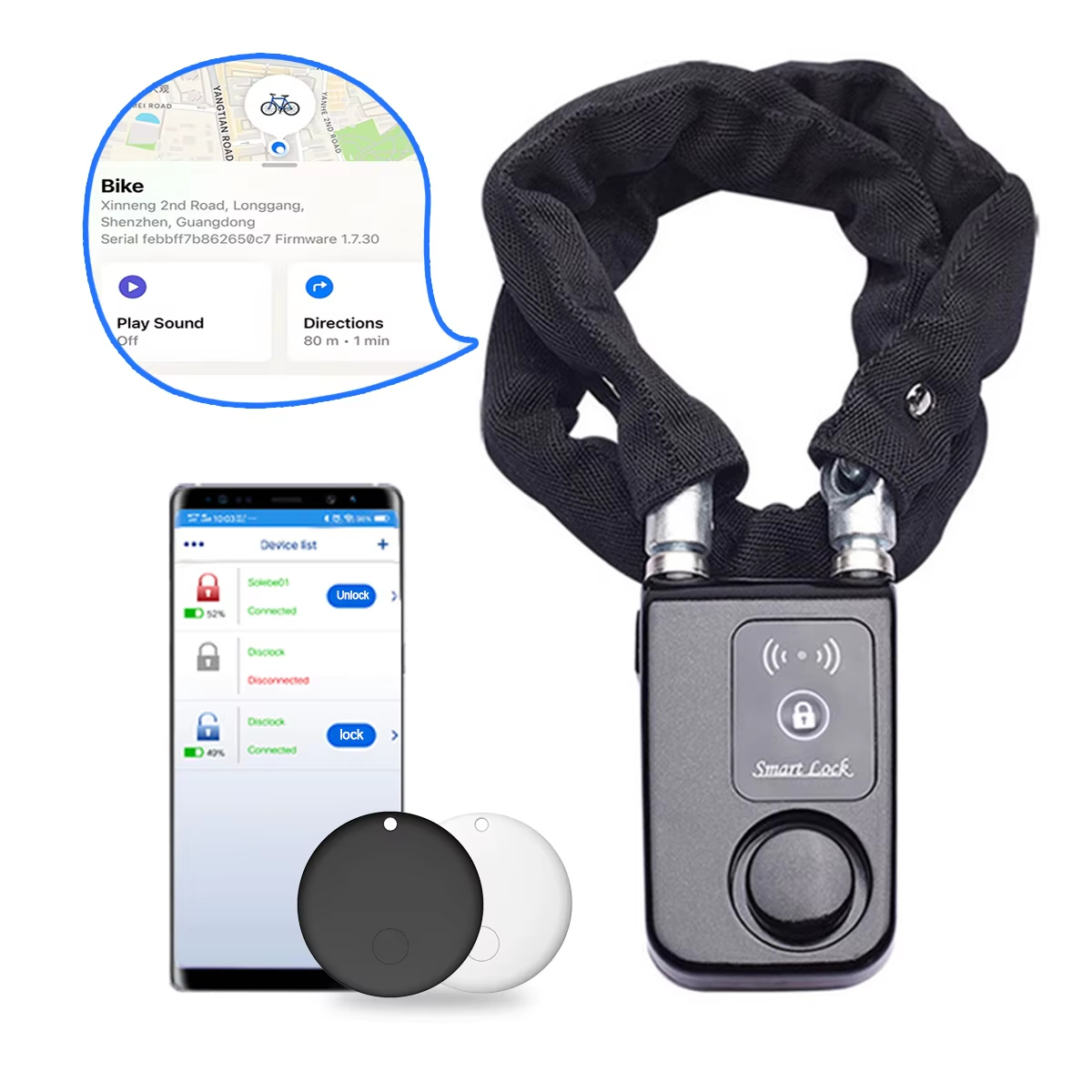 Cadeado de Bicicleta com Alarm - Commuter Bike Lock avaliação e preço