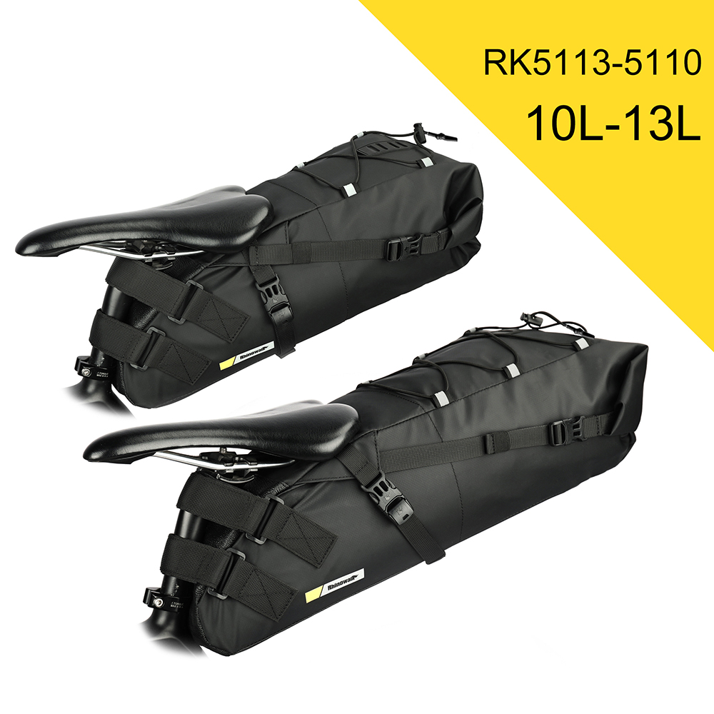 Rhinowalk bicicleta sela saco  - Panniers Waterproof Rear avaliação e preço