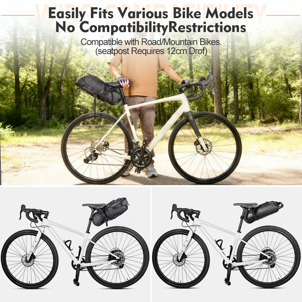 Newboler bicicleta sela saco t - Panniers Waterproof Rear avaliação e preço