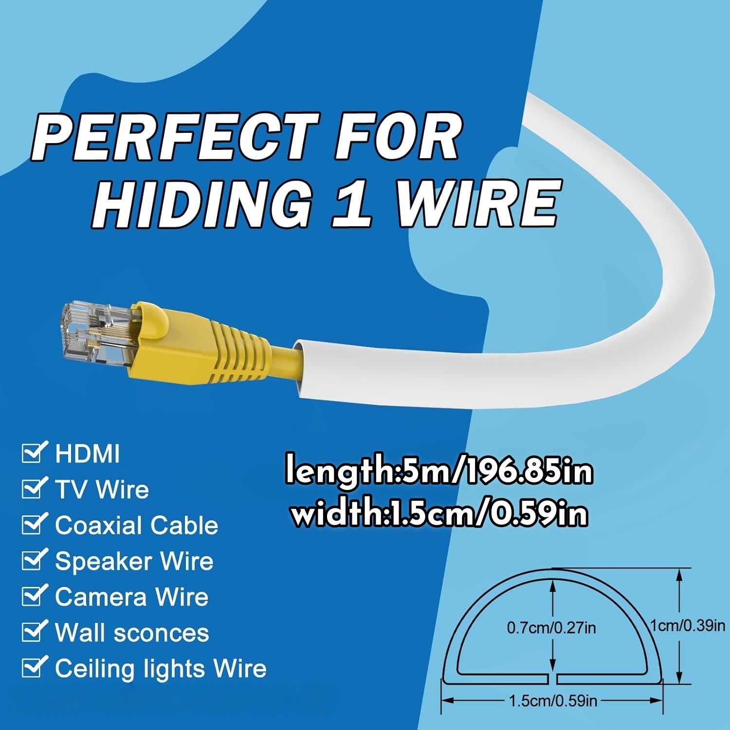 1PC 1/3/5m Capa Flexível para  - Cable Lock Flexible avaliação e preço