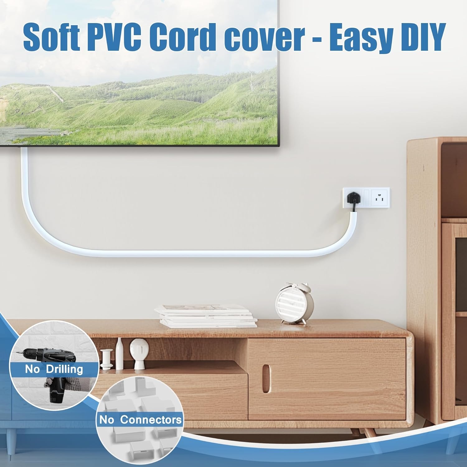 1PC 1/3/5m Capa Flexível para  - Cable Lock Flexible avaliação e preço