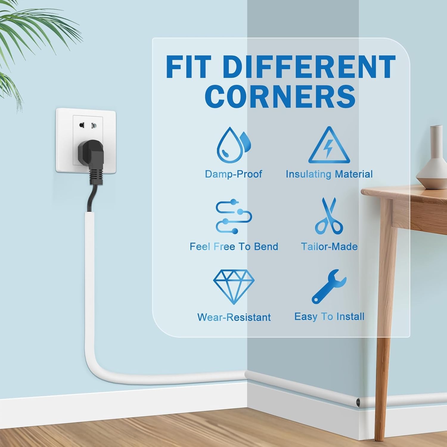 1PC 1/3/5m Capa Flexível para  - Cable Lock Flexible avaliação e preço