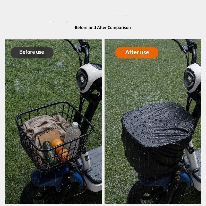 Forro Impermeável para Cesto d - Cycling Commute In Rain avaliação e preço